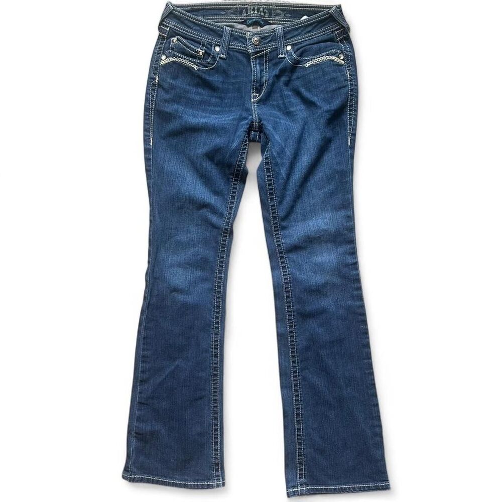 Ariat Turquoise Women’s Denim Jeans Size 28L